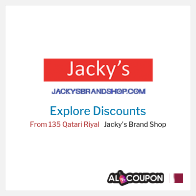 Coupon discount code for Jacky's Brand Shop Offers up to 50%