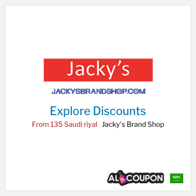 Coupon discount code for Jacky's Brand Shop Offers up to 50%