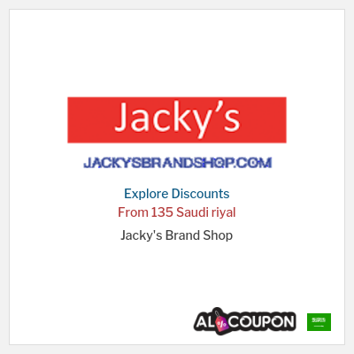 Coupon discount code for Jacky's Brand Shop Offers up to 50%