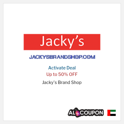 Special Deal for Jacky's Brand Shop Up to 50% OFF