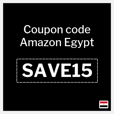 Coupon for Amazon Egypt (SAVE15) Up to 50% OFF