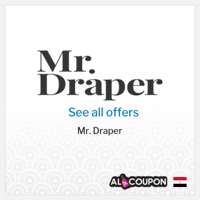 Coupon discount code for Mr. Draper Exclusive Discounts
