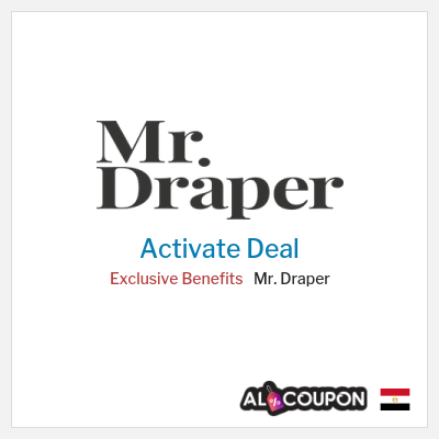 Coupon discount code for Mr. Draper Exclusive Discounts