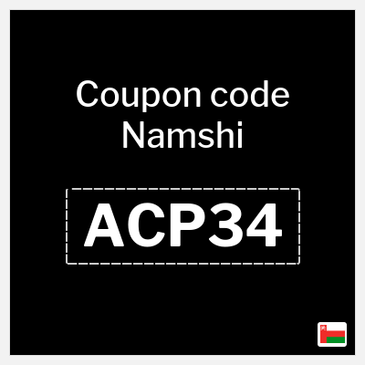Namshi Coupon (ACP34) Namshi discount code 2025