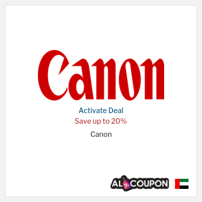 Special Deal for Canon Save up to 20%