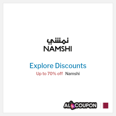 Sale for Namshi Up to 70% off
