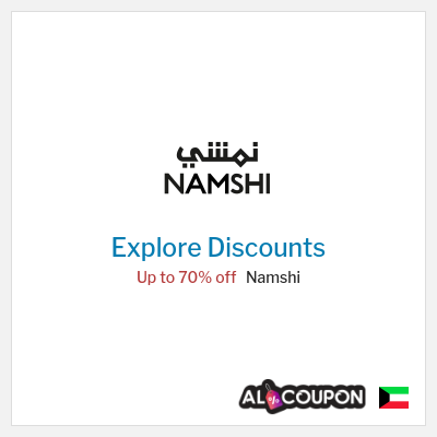 Sale for Namshi Up to 70% off