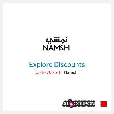 Sale for Namshi Up to 70% off
