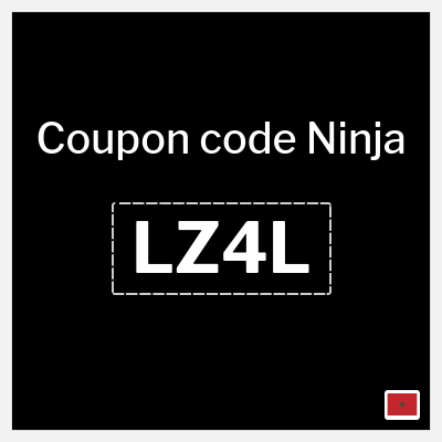 Coupon discount code for Ninja 30% cashback