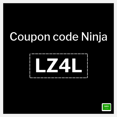 Coupon for Ninja (LZ4L) 30% cashback up to 30 Saudi riyal