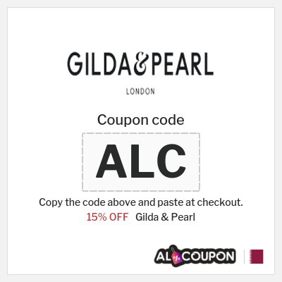 Coupon for Gilda & Pearl (ALC) 15% OFF