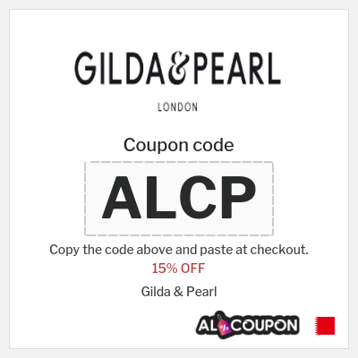 Coupon for Gilda & Pearl (ALCP) 15% OFF