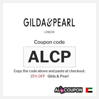 Coupon for Gilda & Pearl (ALCP) 15% OFF