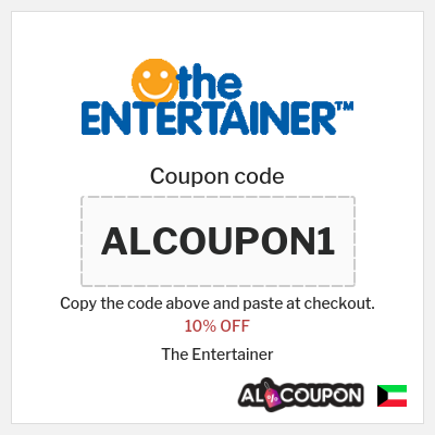 Coupon for The Entertainer (ALCOUPON1) 10% OFF