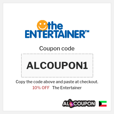 Coupon for The Entertainer (ALCOUPON1) 10% OFF
