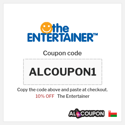 Coupon for The Entertainer (ALCOUPON1) 10% OFF
