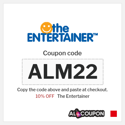 Coupon for The Entertainer (ALM22) 10% OFF