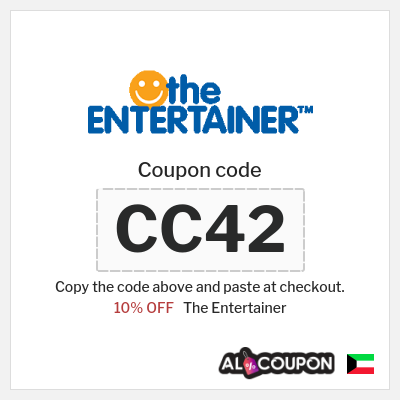 Coupon for The Entertainer (CC42) 10% OFF