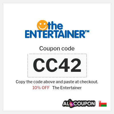 Coupon for The Entertainer (CC42) 10% OFF