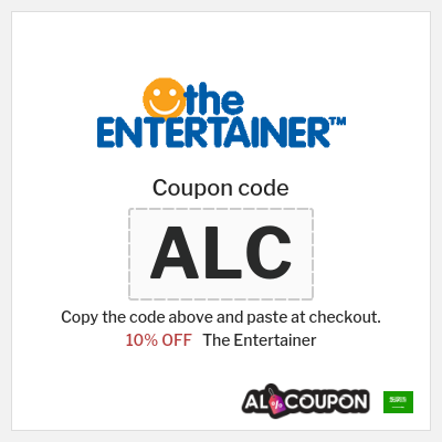 Coupon for The Entertainer (ALC) 10% OFF