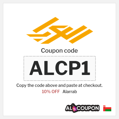 Coupon for Alarrab (ALCP1) 10% OFF
