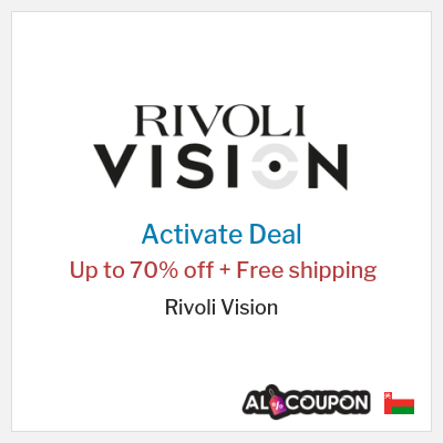 Special Deal for Rivoli Vision Up to 70% off + Free shipping