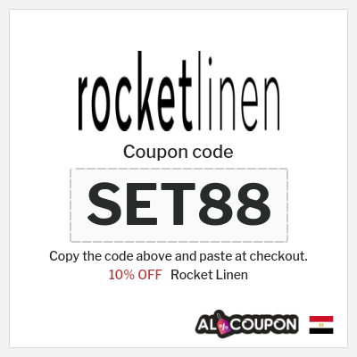 Coupon discount code for Rocket Linen Discount Code