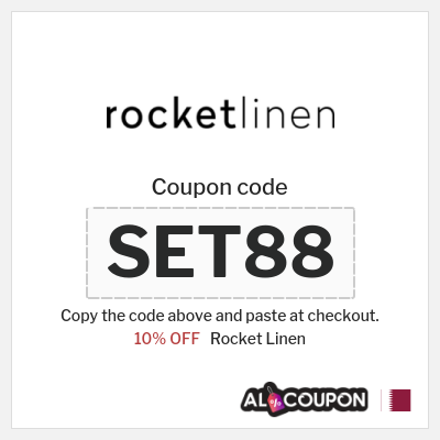 Coupon discount code for Rocket Linen Discount Code