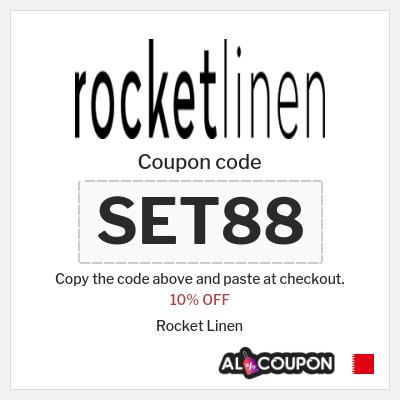 Coupon discount code for Rocket Linen Discount Code