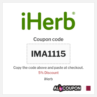 Coupon for iHerb (IMA1115) 5% Discount