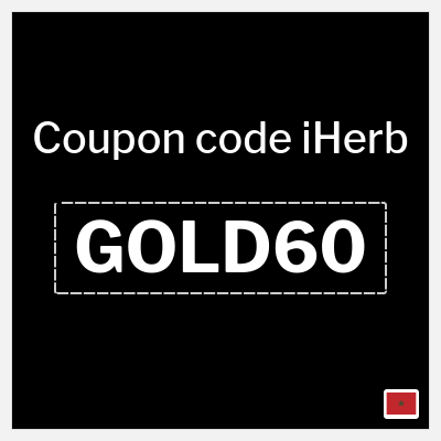 Coupon for iHerb (GOLD60) Up to 50% Discount + 10% Coupon
