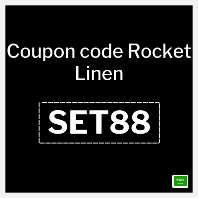 Coupon for Rocket Linen (SET88) 10% OFF