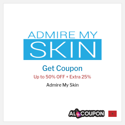 Coupon discount code for Admire My Skin Up to 25% OFF