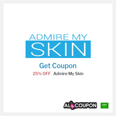 Coupon for Admire My Skin 25% OFF