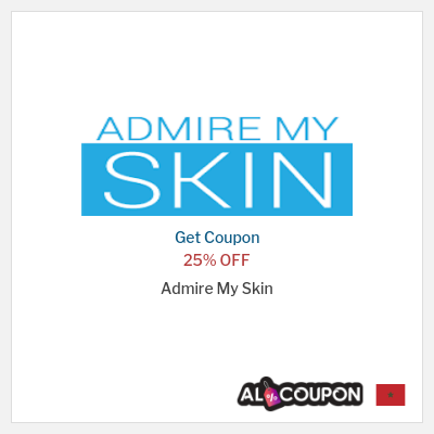 Coupon for Admire My Skin 25% OFF