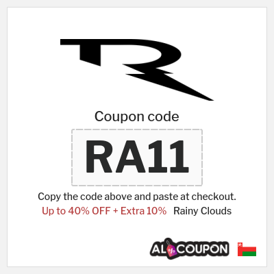 Coupon discount code for Rainy Clouds Discount Code