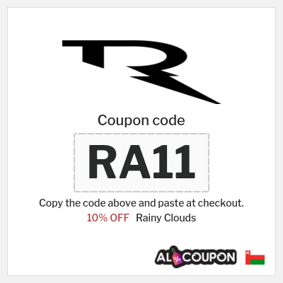 Coupon for Rainy Clouds (RA11) 10% OFF
