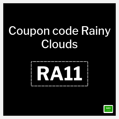 Coupon for Rainy Clouds (RA11) Up to 40% OFF + Extra 10%