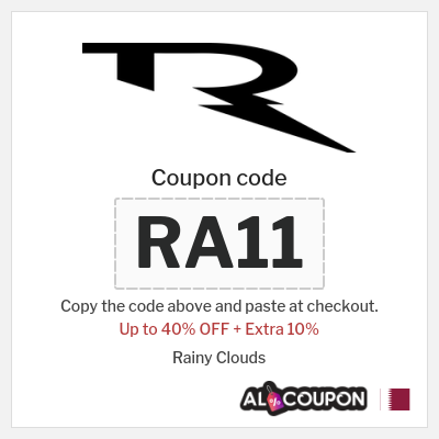 Coupon for Rainy Clouds (RA11) Up to 40% OFF + Extra 10%
