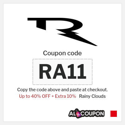 Coupon for Rainy Clouds (RA11) Up to 40% OFF + Extra 10%