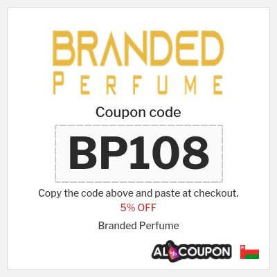 Coupon for Branded Perfume (BP108) 5% OFF