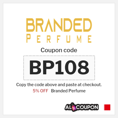 Coupon for Branded Perfume (BP108) 5% OFF