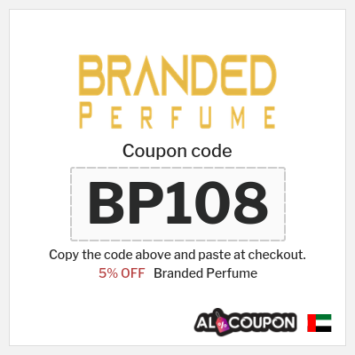 Coupon for Branded Perfume (BP108) 5% OFF
