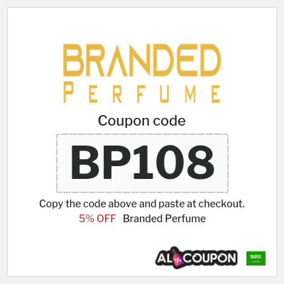 Coupon for Branded Perfume (BP108) 5% OFF