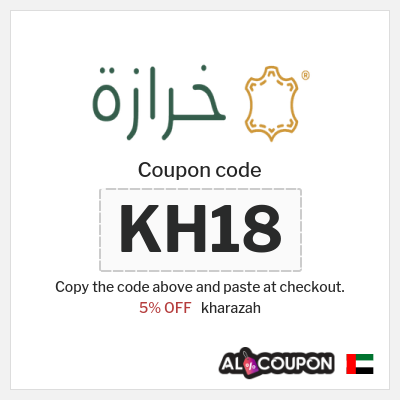 Coupon discount code for kharazah 5% Exclusive Coupon