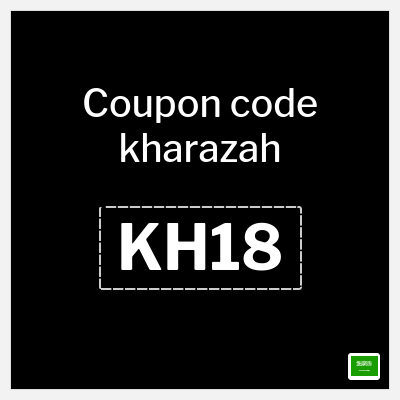 Coupon for kharazah (KH18) 5% OFF