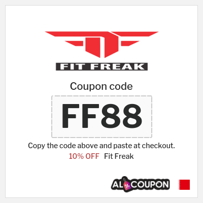 Coupon discount code for Fit Freak 10% OFF