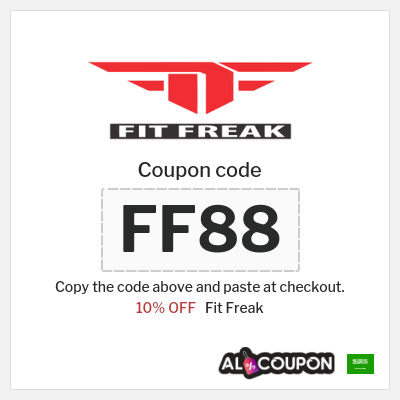 Coupon discount code for Fit Freak 10% OFF