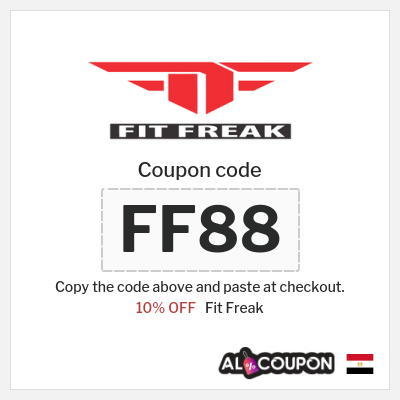 Coupon for Fit Freak (FF88) 10% OFF