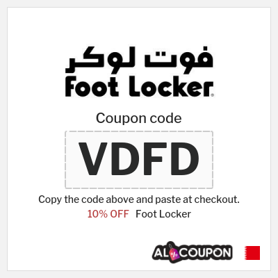 Coupon for Foot Locker (VDFD) 10% OFF